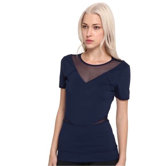 Adidas by Stella McCartney Tops - Adidas by Stella McCartney Blue Performance Tee 36